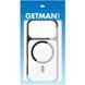 Чохол TPU+PC GETMAN Moon Clear with MagSafe для Apple iPhone 16 (6.1") Black 656-08417 фото 2