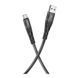 Кабель USB Hoco U105 Treasure jelly Type-C 1.2m Сталевий 209-00327 фото 3
