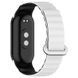 Ремешок Dual-color Magnetic для Xiaomi Mi Band 9/8/10 White / Black 212-01654 фото 2