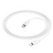 Кабель HOCO X87 Magic silicone PD charging data cable for iP White 6931474783189 фото 4
