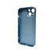 Чохол для смартфона AG Glass Matt Frame Color для iPhone 14 Sierra Blue 666-00610 фото 2