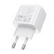 Мережевий зарядний пристрій BOROFONE BAS44A Potential PD20W+QC3.0 charger(EU) White 656-01337 фото 6