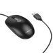 Мышь BOROFONE BG17 Morning business wired mouse Black 656-03219 фото 4