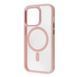 Чехол Space Magnetic Color з Magsafe для iPhone 14 Розовый 214-00776 фото 1