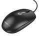 Мышь BOROFONE BG17 Morning business wired mouse Black 656-03219 фото 6
