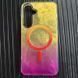 Чохол TPU Shiny Mountain (MagFit) для Samsung Galaxy S24+ Yellow / Pink 555-02840 фото 4