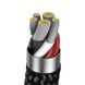 Кабель Baseus Explorer Series Auto Power-Off Fast Charging Data Cable Type-C to IP 20W 1m Black CATS000001 фото 6