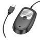Мышь BOROFONE BG17 Morning business wired mouse Black 656-03219 фото 5