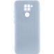 Чохол TPU GETMAN Liquid Silk Full Camera для Xiaomi Redmi Note 9 / Redmi 10X Блакитний / Lilac Blue ILSO-00000073806-16 фото