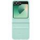 Шкіряний чохол Leather Case для Samsung Galaxy Z Flip6 Turquoise 555-03220 фото 1