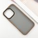 TPU+PC чохол Metal Buttons для Apple iPhone 16 Pro (6.3") Золотий 777-08248 фото 3