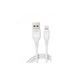 Сетевое зарядное устройство Denmen DC05L + кабель Lightning USB 2.4A Белый 209-00077 фото 3