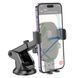 Тримач для мобільного BOROFONE BH93 Grand one-button car holder(center console) Black 656-00466 фото 4