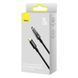 Кабель Baseus Explorer Series Auto Power-Off Fast Charging Data Cable Type-C to IP 20W 1m Black CATS000001 фото 2