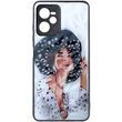 TPU+PC чехол Prisma Ladies для Realme C35 Girl in a hat