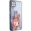 TPU+PC чохол Prisma Ladies для Samsung Galaxy M53 5G Black in White