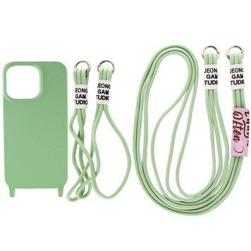 Чехол TPU two straps California для iPhone 12 Pro / 12 Pistachio 208-05620 фото