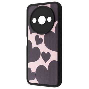 Чехол WAVE Artfull Case для Xiaomi Redmi A3 Black Hearts 777-02358 фото