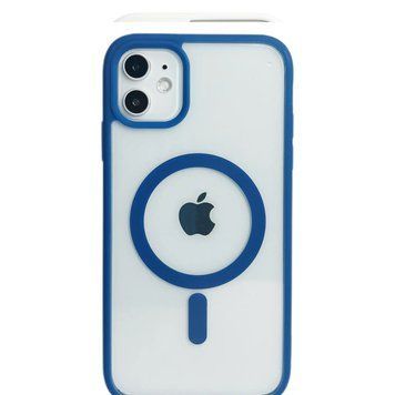 Силиконовый чехол Clear Color Case with MagSafe для iPhone 13 Синий 214-00132 фото
