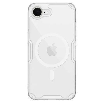TPU чехол Nillkin Nature Pro Magnetic для Apple iPhone 16e\17e (6.1") Transparent 777-08022 фото