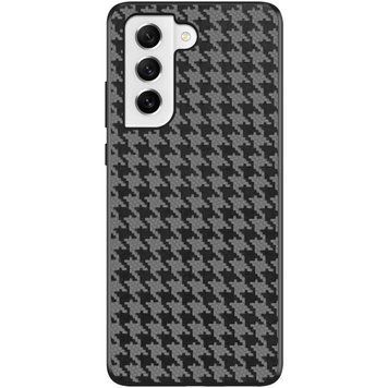 Чехол TPU+PC Grid для Samsung Galaxy S21 FE Black 555-02691 фото