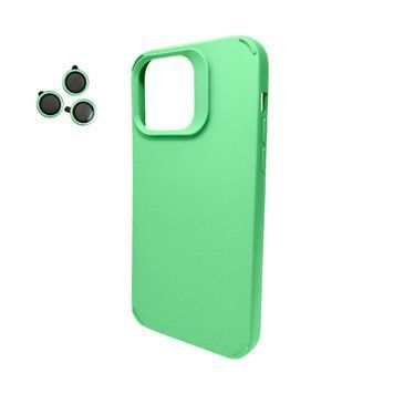 Чехол Silky Cam Protect для iPhone 13 Green 666-02293 фото