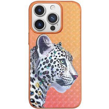 Чехол TPU+PC Crystal Hunt with MagSafe для Apple iPhone 16 Pro Max (6.9") Orange 214-04785 фото