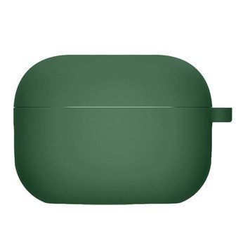 Силиконовый футляр с микрофиброй для наушников Airpods Pro Pine Needle 203-00238 фото