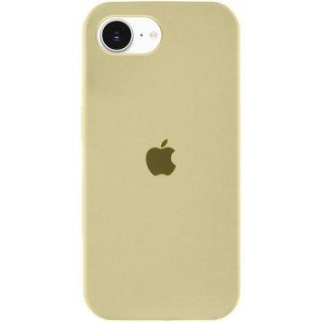 Чехол Silicone Case Full Protective для Apple iPhone 16e\17e (6.1") Mellow Yellow 555-04073 фото