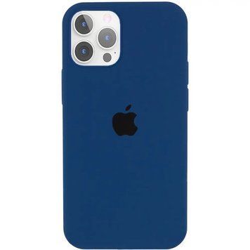 Силиконовый чехол для iPhone 13 Pro Max Navy Blue 208-00579 фото