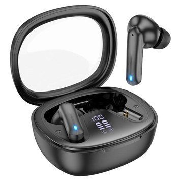 Беспроводные наушники HOCO EQ6 Shadow true wireless BT headset Black 656-01621 фото