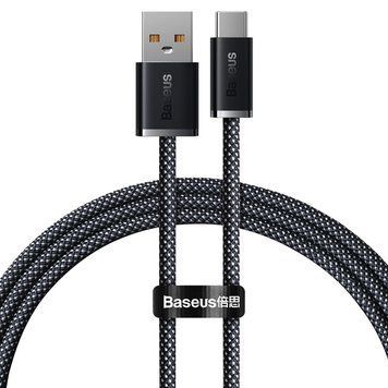 Кабель Baseus Dynamic Series Fast Charging Data Cable USB to Type-C 100W 2m Slate Gray CALD000716 фото