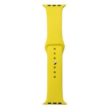 Ремінець для Apple Watch Band Silicone One-Piece Size-S 42/44/45/49 mm Canary Yellow 212-02037 фото
