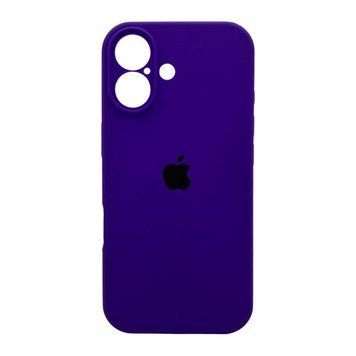 Силиконовый чехол с закрытой камерой для iPhone 17 Dark Purple 666-04191 фото