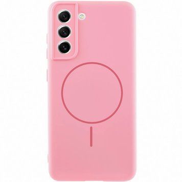 Чехол Silicone Cover Lakshmi Full Camera with MagFit для Samsung Galaxy S21 FE Розовый 555-02046 фото