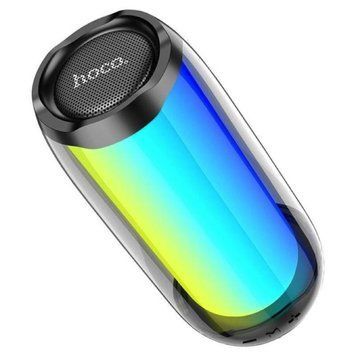 Портативная колонка HOCO HC8 Pulsating colorful luminous wireless speaker Black 656-00795 фото