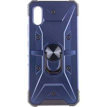 Ударопрочный чехол Pathfinder Ring для Xiaomi Redmi 9A Navy 777-07901 фото