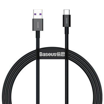 Кабель Baseus Superior Series USB to Type-C 66W 1m Black CATYS-01 фото
