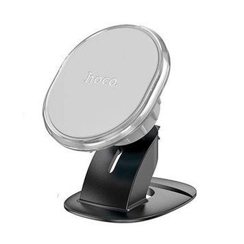 Магнітний тримач для телефону HOCO H2 Crystal Strong Magnetic Срібний 201-00068 фото