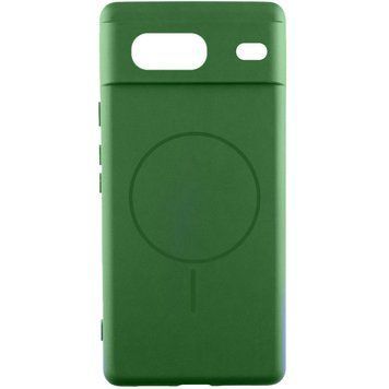 Чехол Silicone Cover Lakshmi Full Camera with MagFit для Google Pixel 7 Зеленый 555-02096 фото
