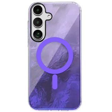 Чехол TPU Shiny Mountain (MagFit) для Samsung Galaxy S24+ Purple 555-02841 фото
