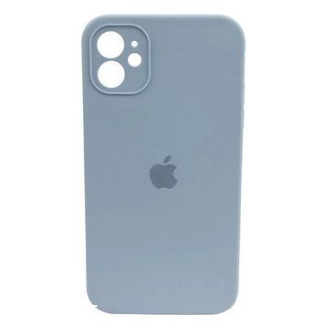 Силиконовый чехол с квадратными бортиками для iPhone 11 Lilac 208-00853 фото