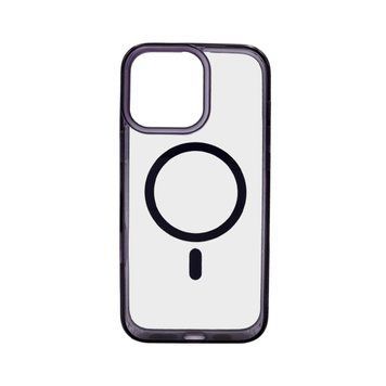 Чехол Acrilyc Colorful с MagSafe для iPhone 13 Purple 666-03357 фото