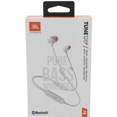 Навушники JBL Tune 125BT White (JBLT125BTWHT) JBLT125BTWHT фото
