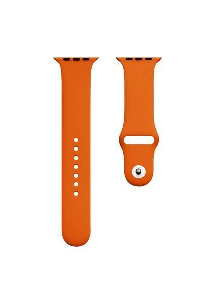 Силіконовий ремінець для Apple Watch 42/44/45/49 мм Orange 212-00672 фото