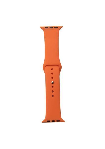 Силіконовий ремінець для Apple Watch 42/44/45/49 мм Orange 212-00672 фото