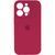 Силіконовий чохол з закритою камерою для iPhone 14 Pro Max Maroon 666-00940 фото