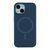 Чехол Glow Silicone Case with Magsafe для iPhone 15 Dark blue 214-03923 фото