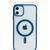 Силіконовий чохол Clear Color Case with MagSafe для iPhone 13 Синій 214-00132 фото