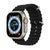 Силіконовий рифлений ремінець Ocean для Apple Watch 42/44/45/49 mm Чорний 212-00464 фото